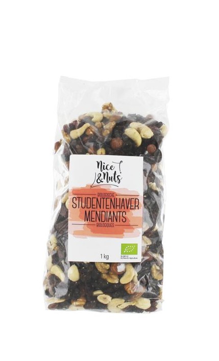Nice & Nuts Studentenhaver bio (1 Kilogram)