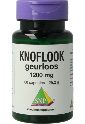 SNP Knoflook geurloos 1200 mg (60 Capsules)