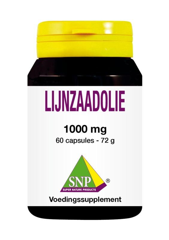 Pak om te zetten paspoort oplichter SNP Lijnzaadolie 1000 mg (60 capsules)