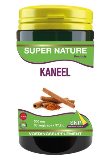 SNP Kaneel cinnamomum verum 500mg puur (60 Capsules)
