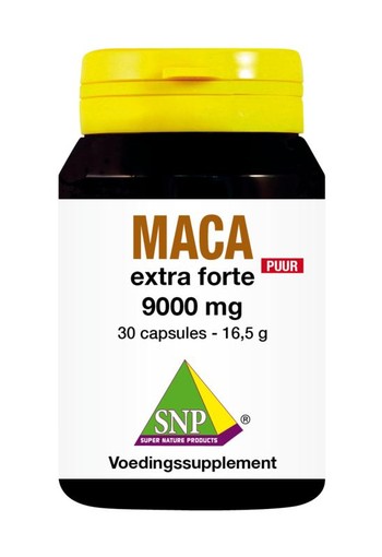 SNP Maca extra forte 9000mg puur (30 Vegetarische capsules)