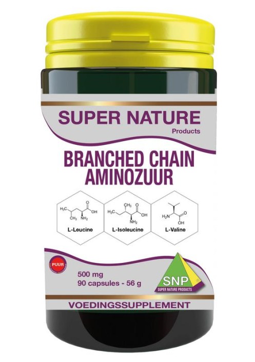 SNP Branched chain aminozuur 500mg puur (90 Capsules)