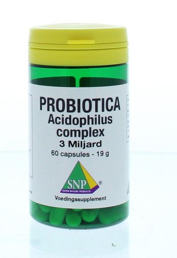 SNP Probiotica acidophilus complex 3 miljard (60 Capsules)