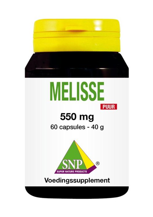 SNP Melisse 550mg puur (60 Vegetarische capsules)