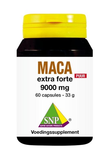 SNP Maca extra forte 9000 mg puur (60 Capsules)