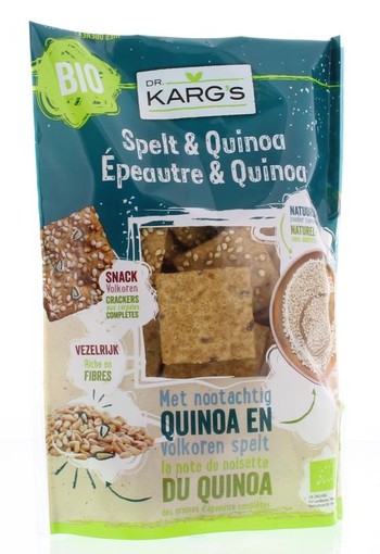 Dr Karg Spelt en quinoa snack bio (110 Gram)