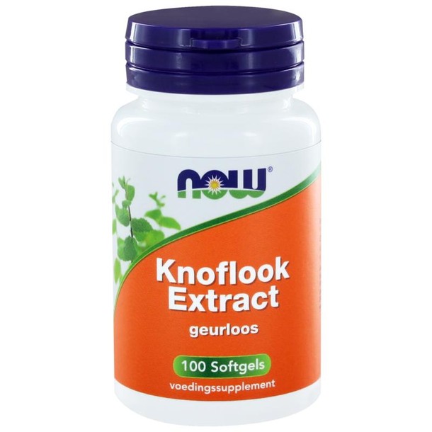 NOW Knoflook extract (100 Softgels)