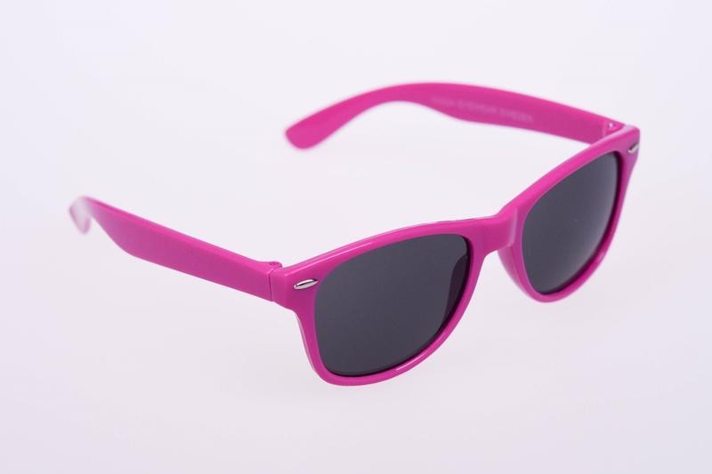Haga Eyewear Zonnebril kind 5-10 jaar wayfarer roze (1 stuks)