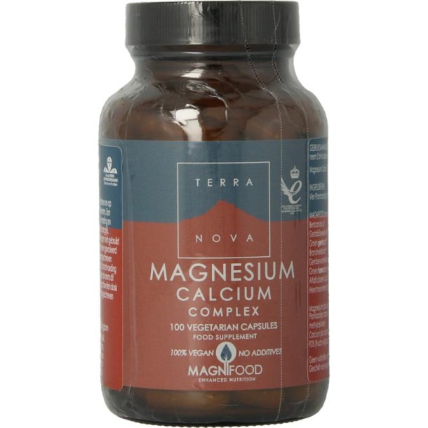 Terranova Magnesium calcium 2:1 complex (100 Vegetarische capsules)