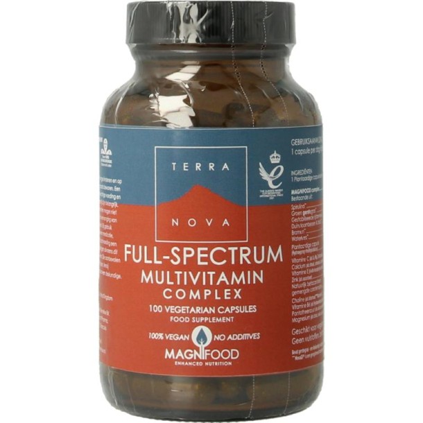 Terranova Full-spectrum multivitamin complex (100 Vegetarische capsules)