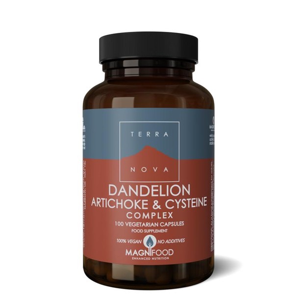 Terranova Dandelion artichoke & cyste complex (100 Vegetarische capsules)
