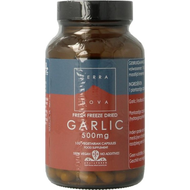 Terranova Garlic 500mg (100 Vegetarische capsules)
