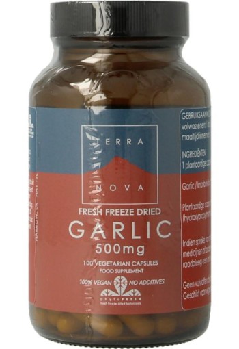 Terranova Garlic 500mg (100 Vegetarische capsules)