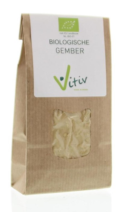 Vitiv Gember gemalen bio (100 Gram)