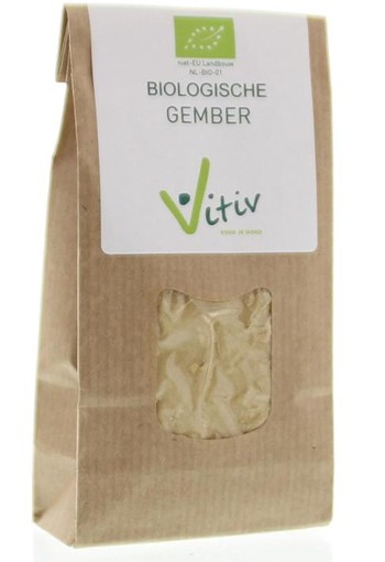 Vitiv Gember gemalen bio (100 Gram)
