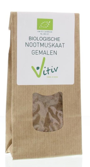 Vitiv Nootmuskaat gemalen bio (40 Gram)