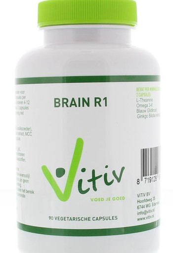 Vitiv Brain R1 (90 Vegetarische capsules)