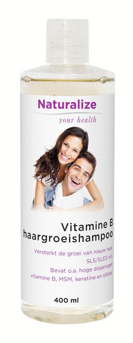 Naturalize Shampoo vitamine B haargroei (400 Milliliter)