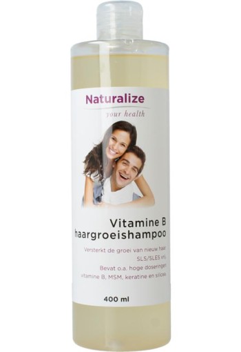 Naturalize Shampoo vitamine B haargroei (400 Milliliter)