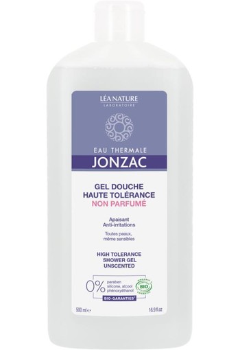 Jonzac Reactive douchegel gevoelige huid parfumvrij (500 Milliliter)