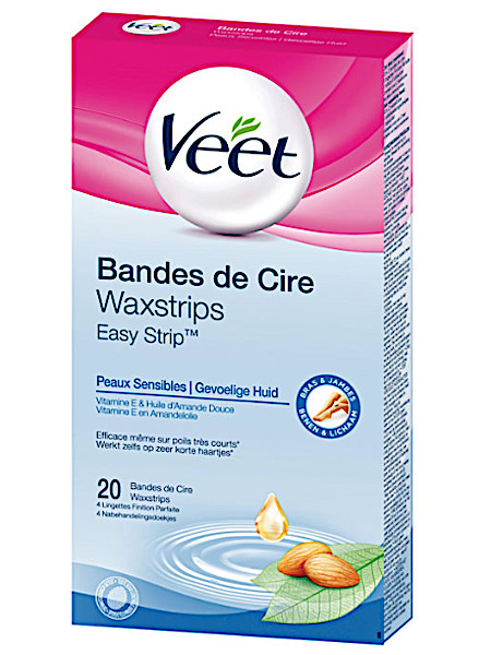 Veet Was­strips ge­voe­li­ge huid 20 stuks