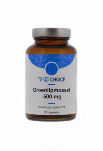 TS Choice Groenlipmossel 500 mg (60 Capsules)