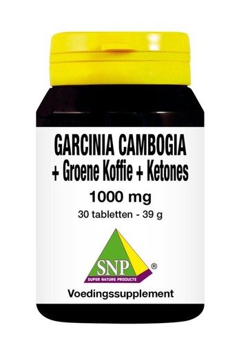 SNP Garcinia + groene koffie + ketones (30 Tabletten)
