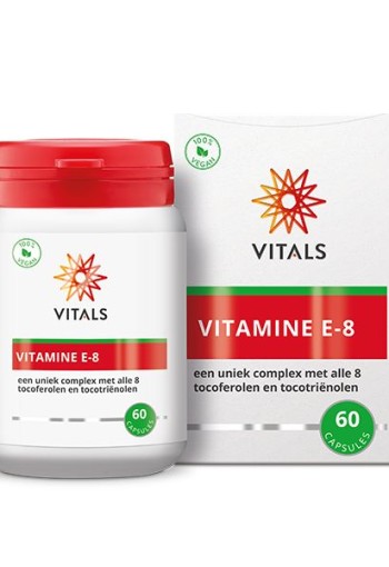 Vitals Vitamine E-8 (60 Softgels)