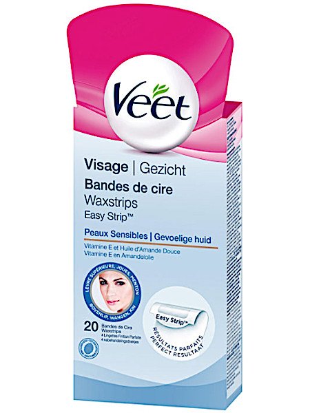 Veet Was­strips ge­zicht ge­voe­li­ge huid