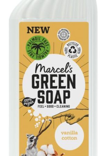 Marcel's GR Soap Wasmiddel vanille & katoen (1 Liter)