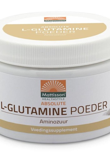 Mattisson L-Glutamine poeder (250 Gram)