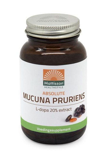 Mattisson Mucuna pruriens 20% extract- L-dopa (120 Tabletten)