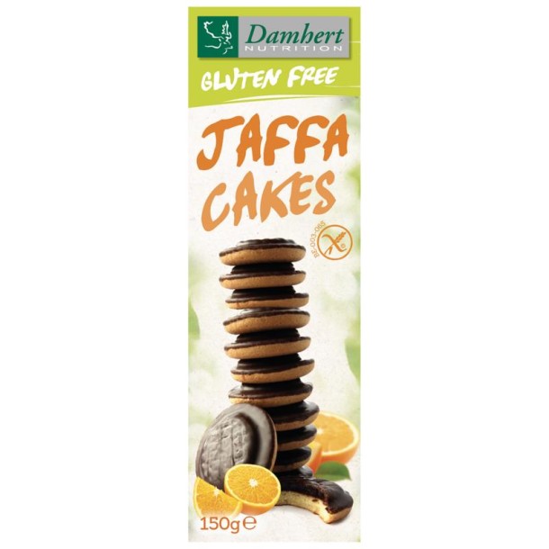 Damhert Jaffa cakes glutenvrij (150 Gram)