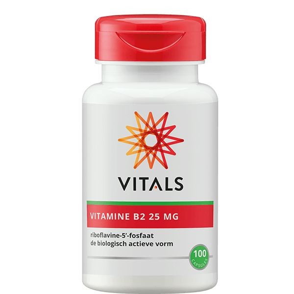 Vitals Vitamine B2 riboflavine 5 fosfaat (100 Capsules)