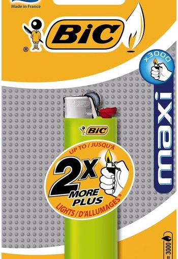 BIC J26 maxi aansteker blister (1 Stuks)