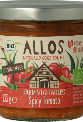 Allos Farm vegetables pittige tomaat bio (135 Gram)