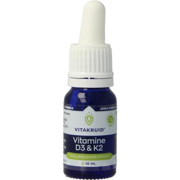 Vitakruid Vitamine D3 & K2 10 Milliliter