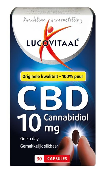 Lucovitaal CBD 10mg forte (30 Capsules)