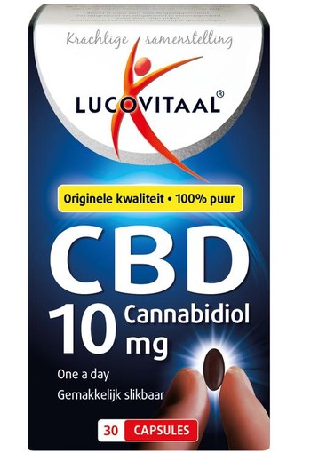 Lucovitaal CBD 10 mg forte (30 Capsules)