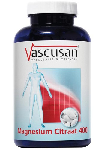 Vascusan Magnesium citraat 400 (200 Tabletten)