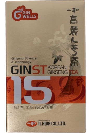 Ilhwa Ginst15 Korean ginseng tea (30 Zakjes)