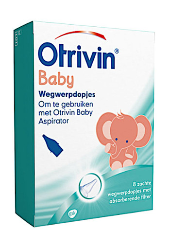 Otri­vin Ba­by as­pi­ra­tor neus­jes­rei­ni­ger na­vul­ling 10 stuks