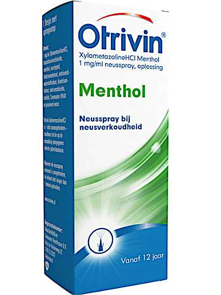 Otrivin Neusspray Menthol 10 Ml