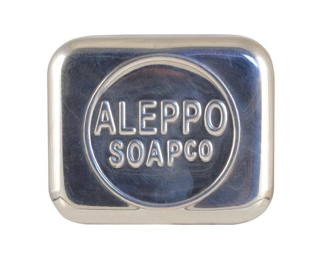 Aleppo Soap Co Zeepdoos aluminium leeg voor Aleppo zeep (1 Stuks)