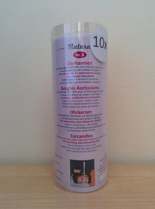 Natura Oorkaarsen reinigend en opbouwend nr. 4 (10 Stuks)