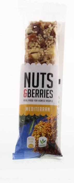 Nuts & Berries Bar mediterran bio (40 Gram)