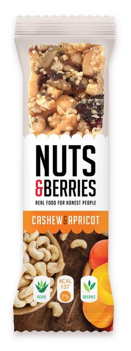 Nuts & Berries Cashew apricot bio (30 Gram)