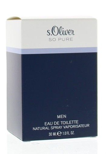 S Oliver So pure men eau de toilette (30 Milliliter)