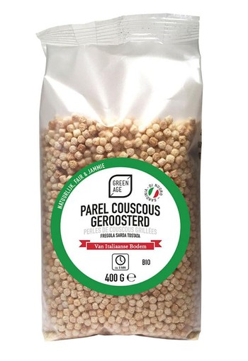 Greenage Parelcouscous geroosterd bio (400 Gram)