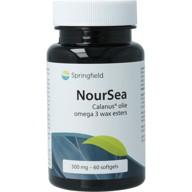 Springfield NourSea calanusolie omega 3 wax esters (60 Softgels)